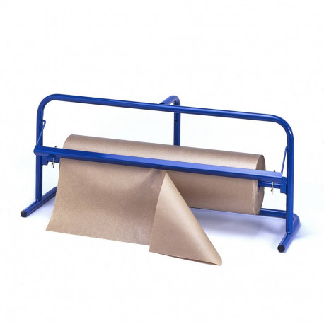 Dérouleur papier kraft horizontal pour rouleaux de 70 à 80 cm de large